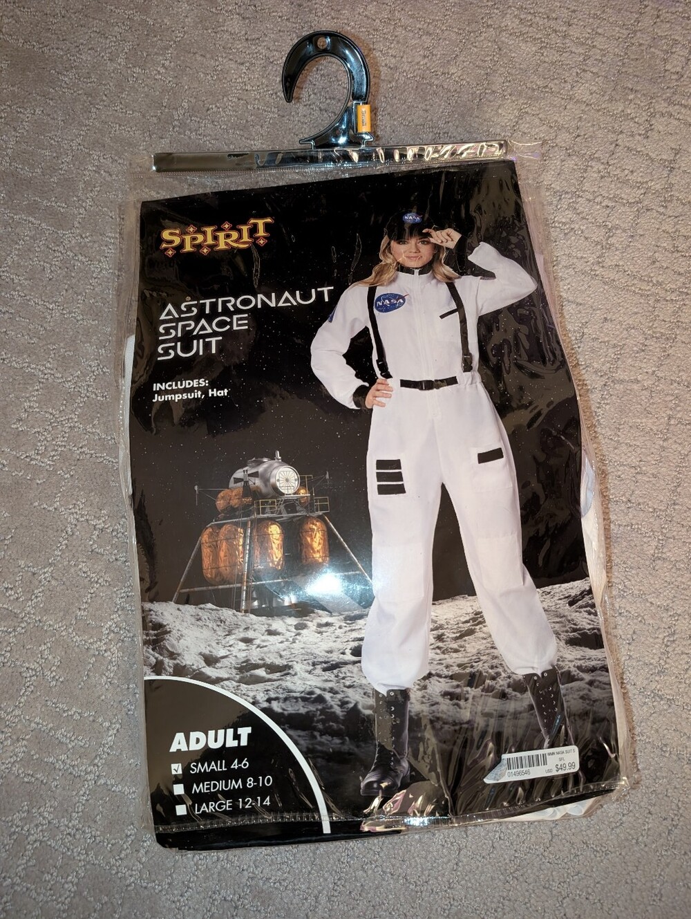 NWT Spirit Astronaut Costume Adult Small
